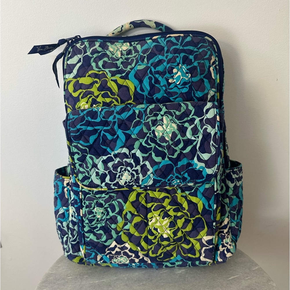 Vera Bradley Small Backpack (Catalina Blues)